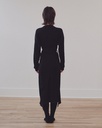 Baserange kjóll Shaw Long Sleeve Kaftan black