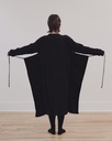 Baserange kjóll Shaw Long Sleeve Kaftan black