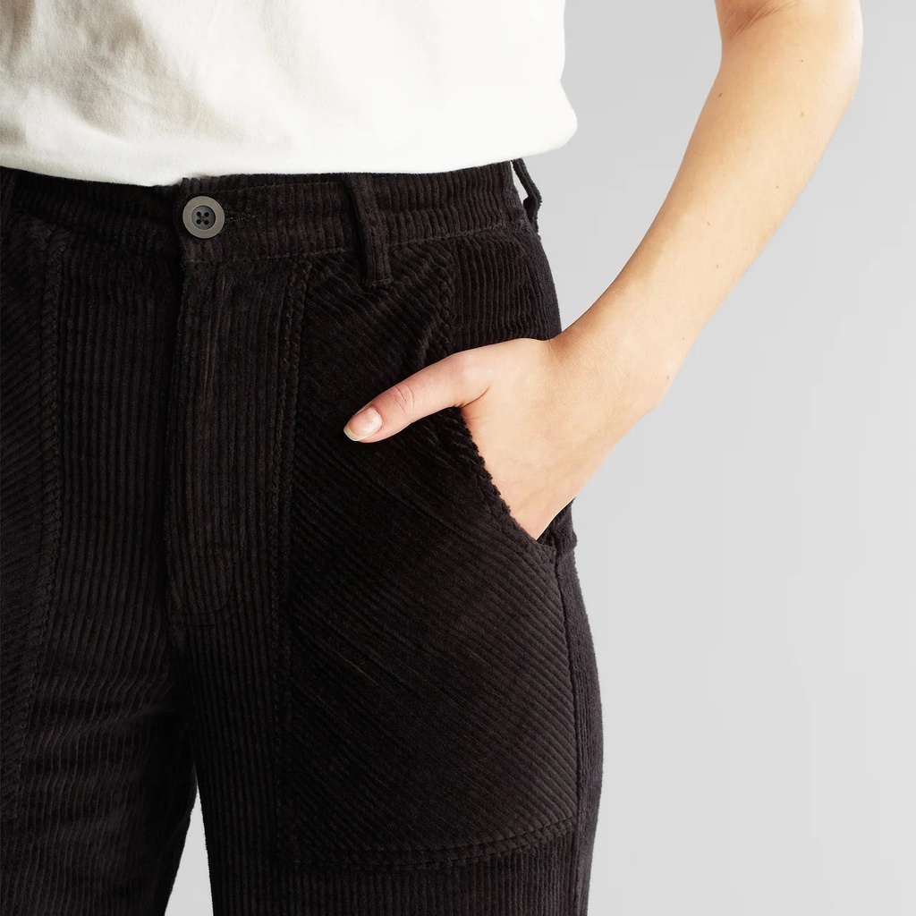 Dedicated Buxur Workwear Pants Vara Corduroy Black