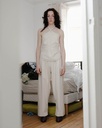 Baserange toppur Mar top undyed