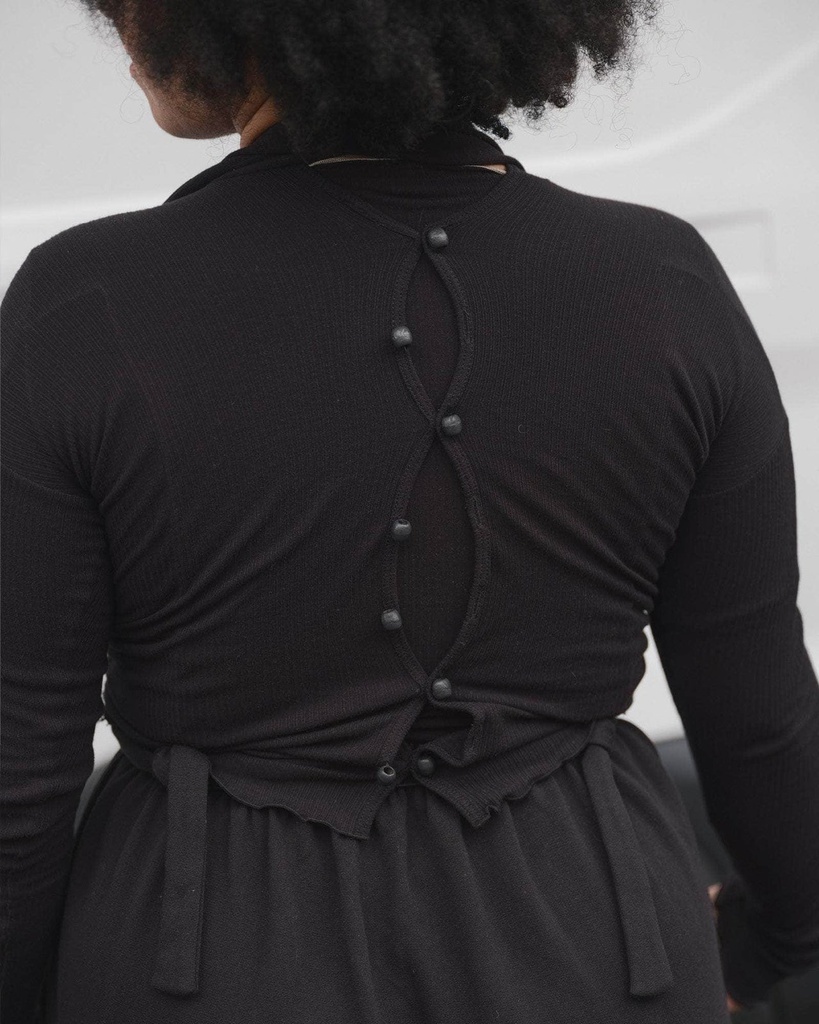 Baserange Peysa Tav cardigan Black