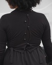 Baserange Peysa Tav cardigan Black