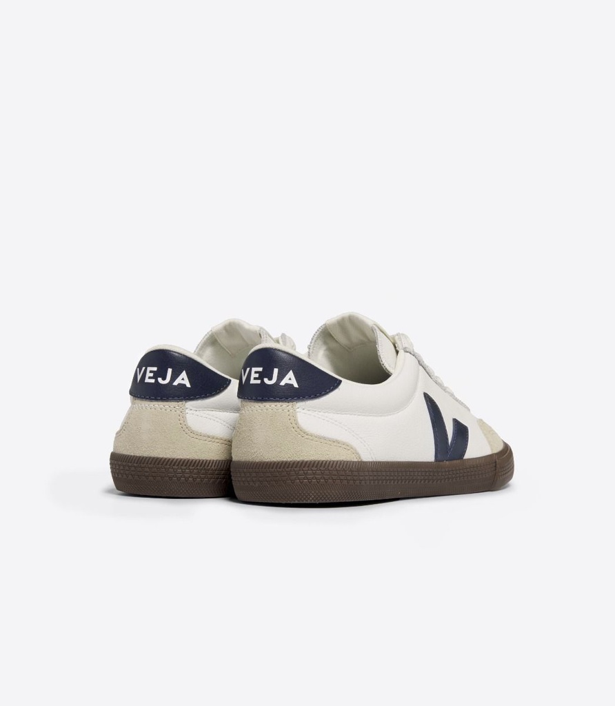 VEJA skór Volley Leather White Nautico Bark