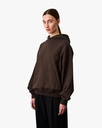 COLORFUL STANDARD hettupeysa  Organic Oversized Hood - Coffee Brown