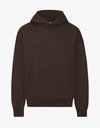 COLORFUL STANDARD hettupeysa  Organic Oversized Hood - Coffee Brown