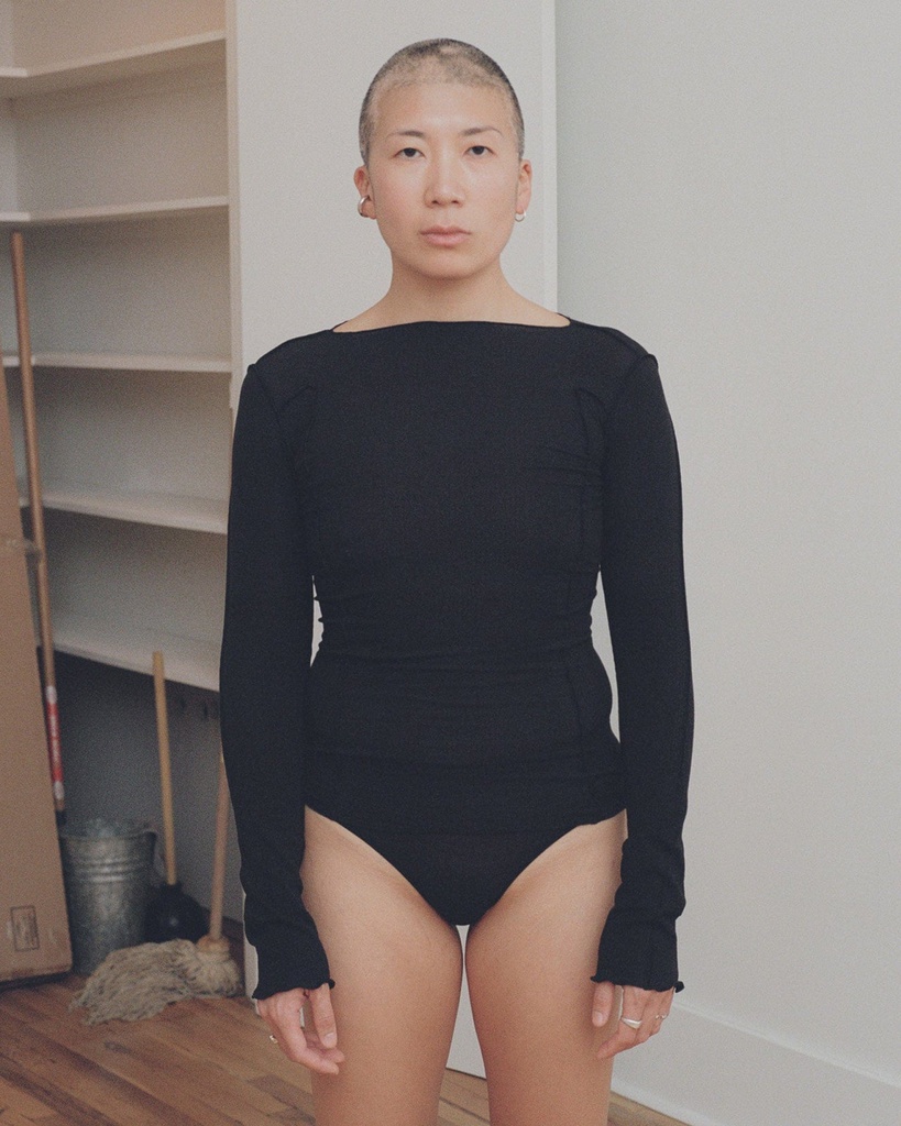 Baserange Toppur Omato Long Sleeve black