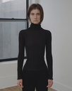 Baserange Toppur Omato Long Sleeve Turtle neck Black