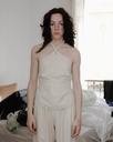 Baserange toppur Mar top undyed