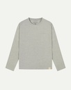 Uskees Bolur #7010 Long sleeve t-shirt - Grey marle