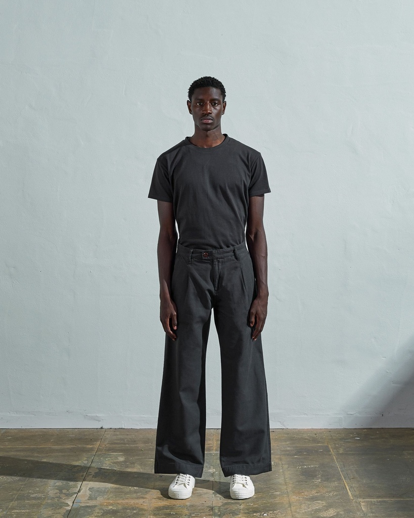 Uskees buxur #5018 boat pants - Charcoal