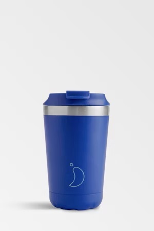 Chilly's Nýtt Kaffimál Flip Blue Matte 340 ml