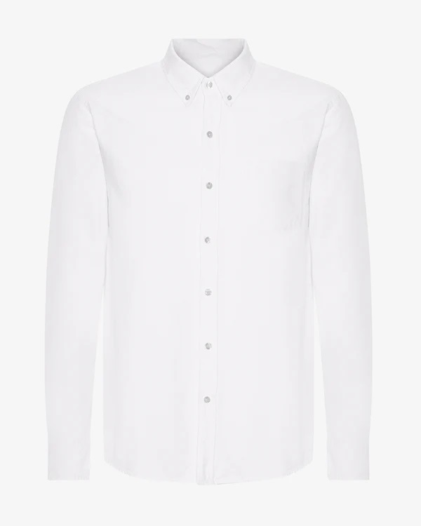 COLORFUL STANDARD skyrta Classic Organic Shirt Optical White