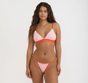 Organic Basics toppur Core Play Triangle Bralette Marshmellow pink