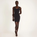 Organic Basics kjóll Flex Mini Dress Black