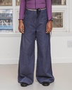 Baserange buxur Arthur Loose pants Denim Recycled Indigo