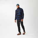 Picture peysa Kimag 1/4 zip fleeze Retro fusion print