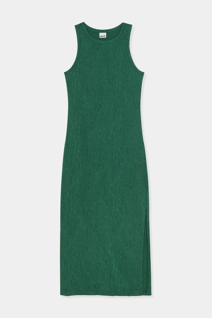 amt. Kjóll Fungi Halter Dress Dark Green