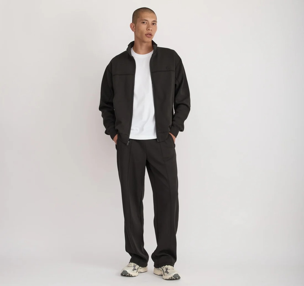 Organic Basics Jakki Track Zip Jacket Black