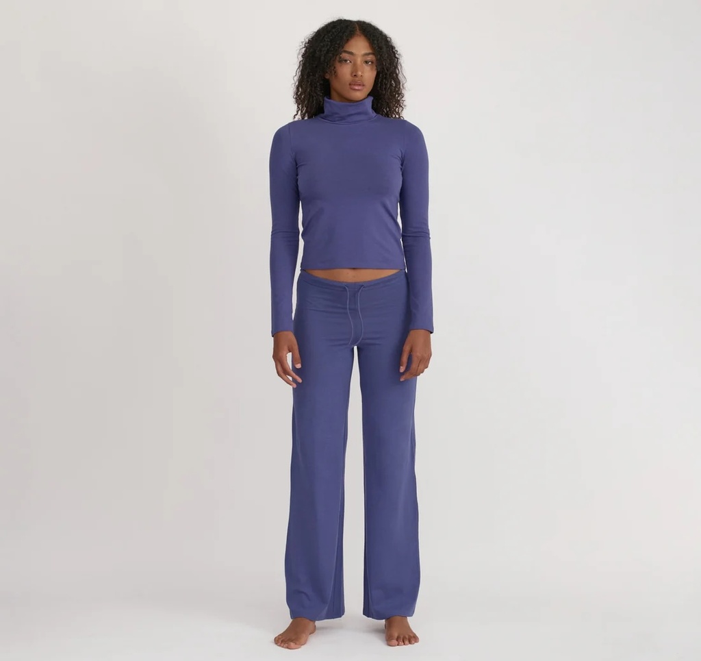 Organic Basics Bolur Everyday Turtleneck Eclipse