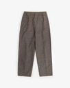 Rotholz Buxur Pleated Wide Pant Canvas Brown