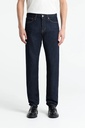 Kings of Indigo gallabuxur Addo Cotton Flex Blue Rinse