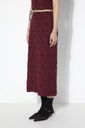 RITA ROW Pils Tove Skirt Burgundy