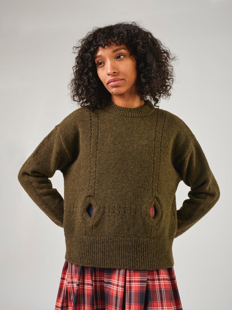 Degen peysa Diamond Pullover Spruce