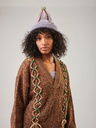 Degen peysa Laced Tweed Pullover Bark