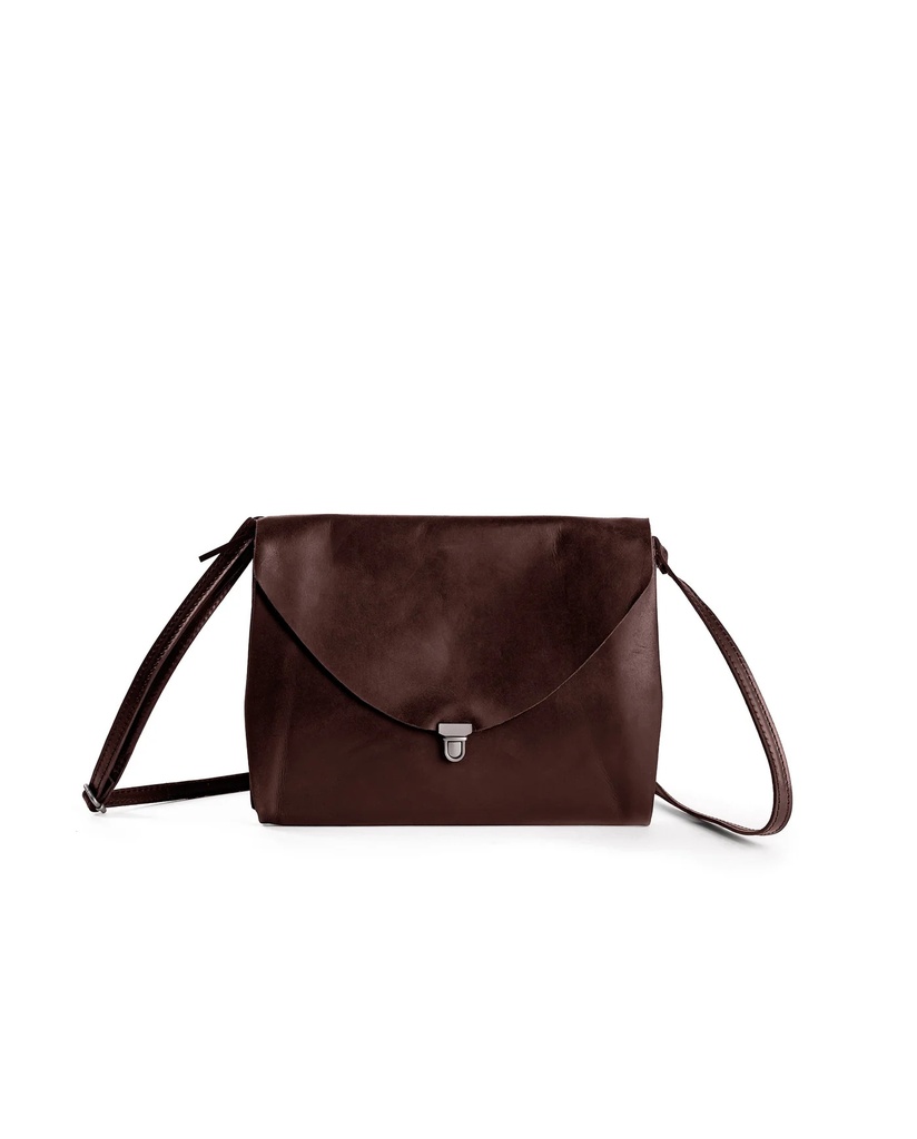 Harold's Leðurtaska FO3 Handbag clutch L Brown