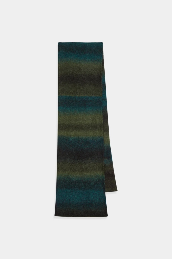 amt. Trefill Jade Scarf Green Gradient