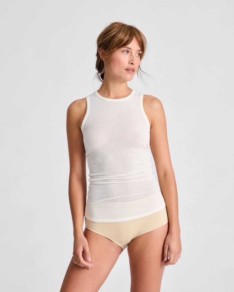 GAI+LISVA Toppur Alberte S'less Wool Top Off White