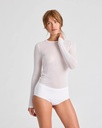 GAI+LISVA Toppur Thyra LS Wool Top White