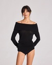 GAI+LISVA Toppur Asha LS Wool Top Black