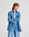 GAI+LISVA Skyrta Else L/S Cotton Denim Shirt