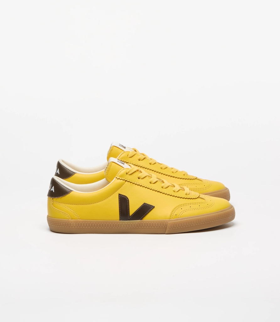 VEJA skór Volley Leather Sunshine Eagle Natural