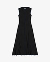 Rotholz Kjóll Pin-Tucked Dress True Black