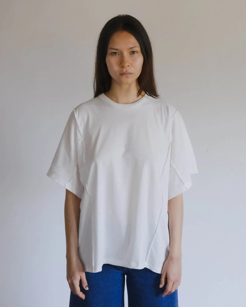Baserange Bolur POI Tee Shirt Off White