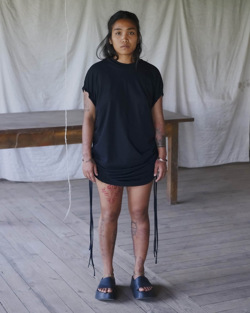 Baserange Kjóll Stele Tank Dress Black