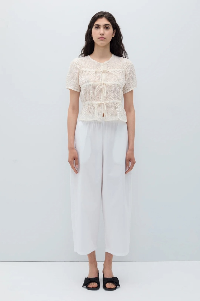 RITA ROW Toppur Josephine Top Beige