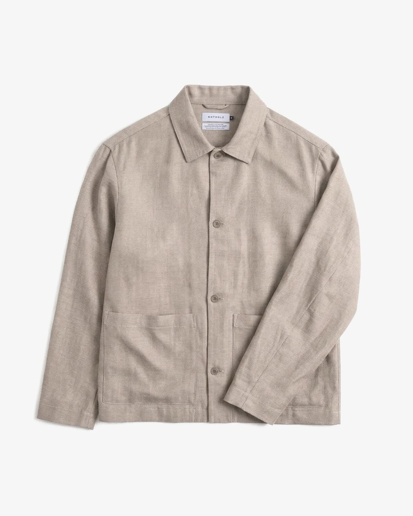 Rotholz Jakki Light Overjacket Grey Brown