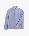 Rotholz Skyrta Button Down Shirt Blue Stripe
