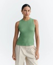 Thinking Mu Toppur Juliette Top Ivy Green