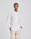 GAI+LISVA Skyrta Lusinda  L/S Double Cloth Shirt White