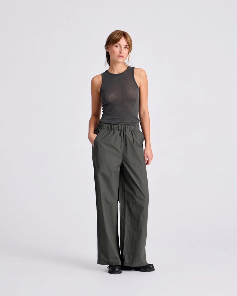 GAI+LISVA Buxur Christine Poplin Pants Black Ink