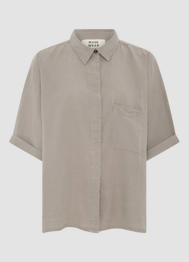 Muse Wear skyrta Tilde shirt Sand