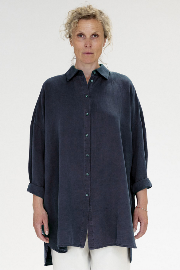 Muse Wear skyrta Elinor shirt Navy