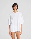 GAI+LISVA Bolur Maya Oversized Cotton Tee White
