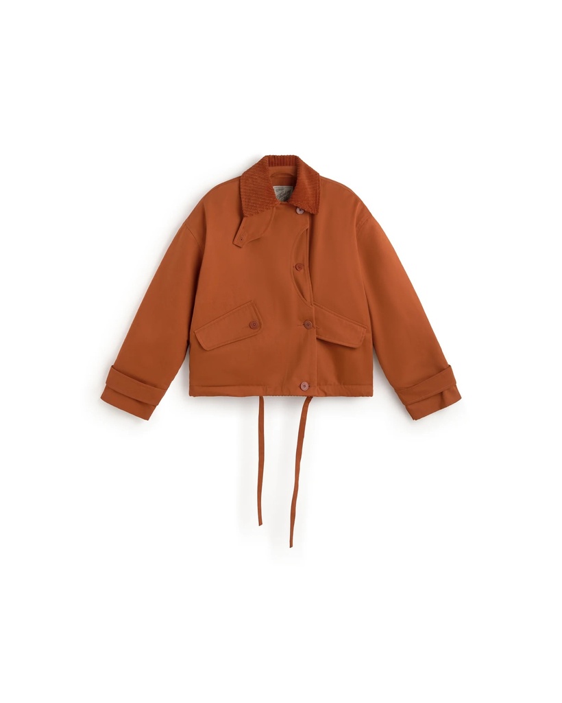 Thinking Mu Jakki Norma Jacket Bombay Brown