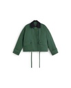 Thinking Mu Jakki Norma Jacket Dark Green & Navy