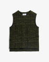 Rotholz Vesti Oversized Vest Speckled Green
